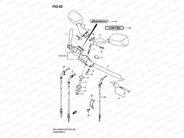 42 - HANDLEBAR