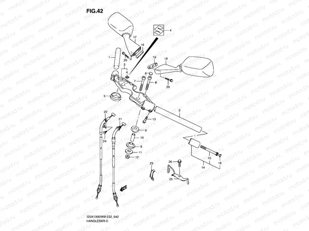 42 - HANDLEBAR