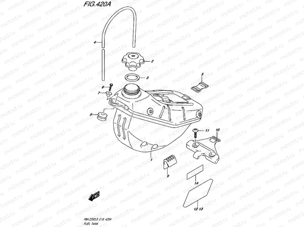 420A - FUEL TANK