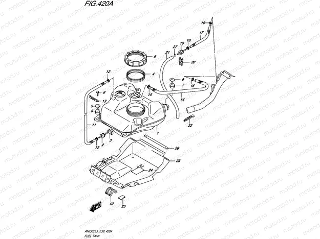 420A - FUEL TANK