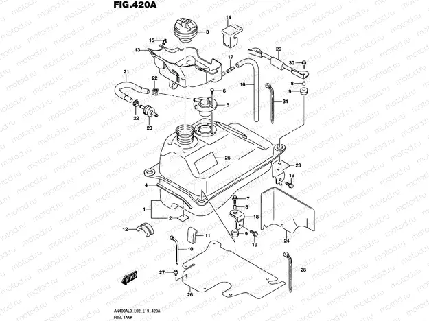 420A - FUEL TANK