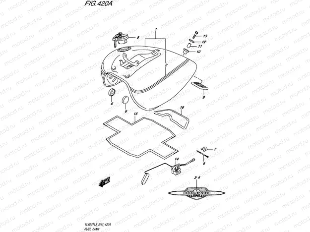 420A - FUEL TANK