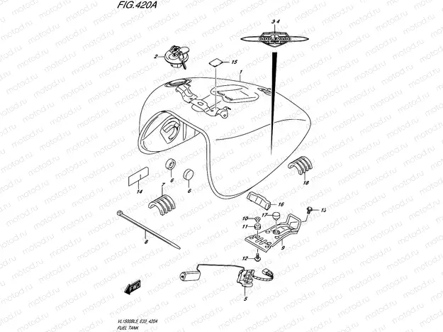 420A - FUEL TANK