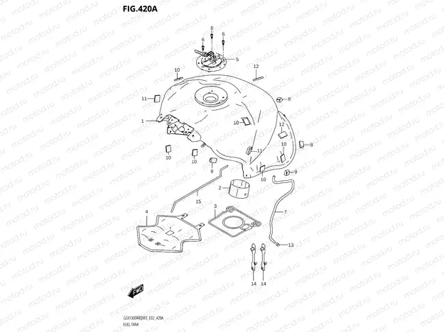 420A - FUEL TANK