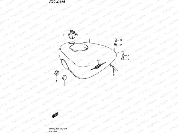 420A - FUEL TANK (LS650L5 E03)