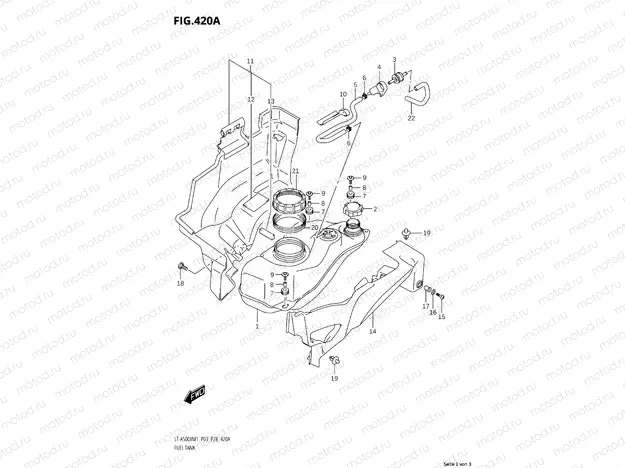 420A - FUEL TANK (P03,P28)