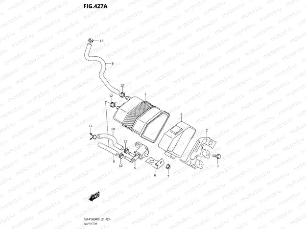 427A - EVAP SYSTEM
