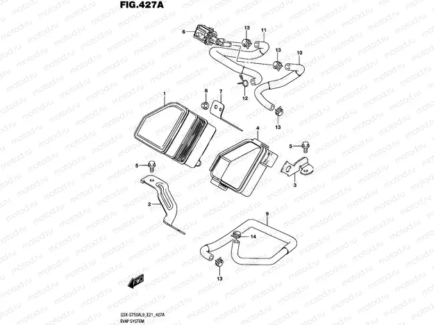 427A - EVAP SYSTEM