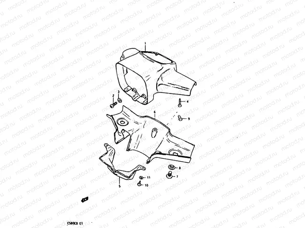 43 - COVER HANDLE (E02, E17, E22)