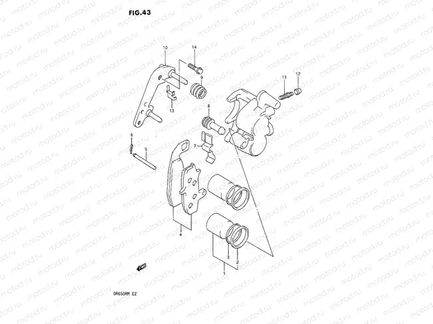 43 - FRONT CALIPER