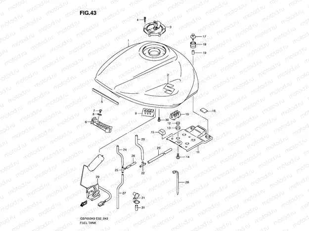 43 - FUEL TANK