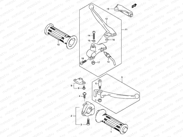 43 - HANDLE LEVER