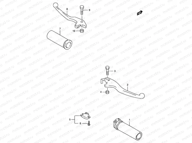 43 - HANDLE LEVER
