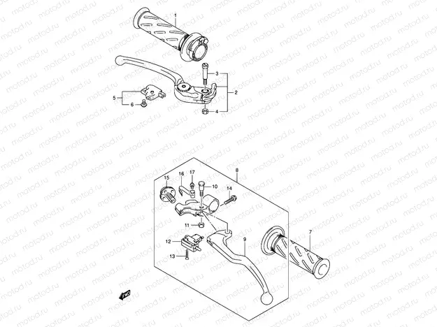 43 - HANDLE LEVER