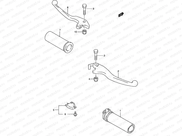 43 - HANDLE LEVER
