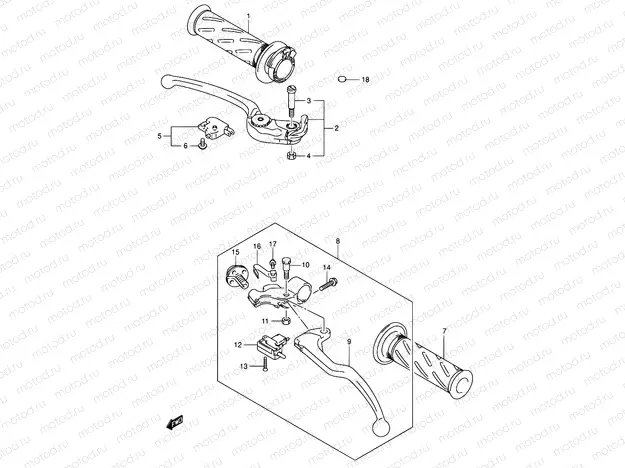43 - HANDLE LEVER