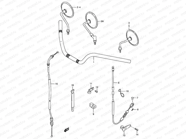43 - HANDLEBAR