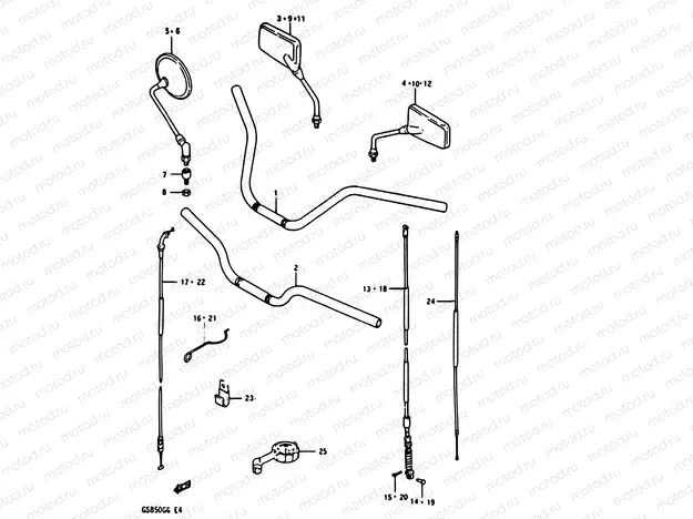 43 - HANDLEBAR