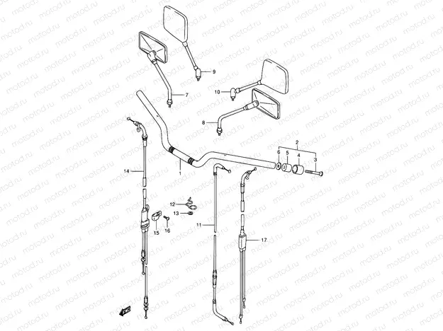 43 - HANDLEBAR