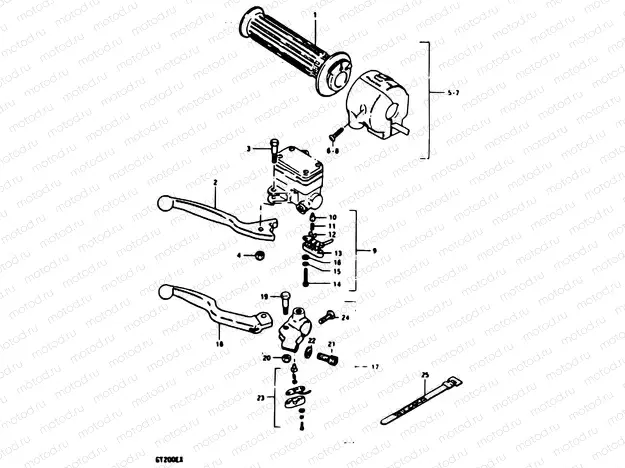 43 - RIGHT HANDLE SWITCH
