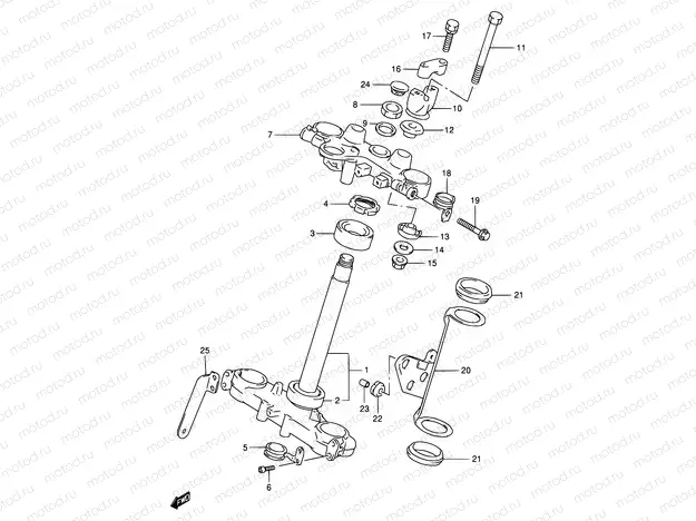 43 - STEERING STEM
