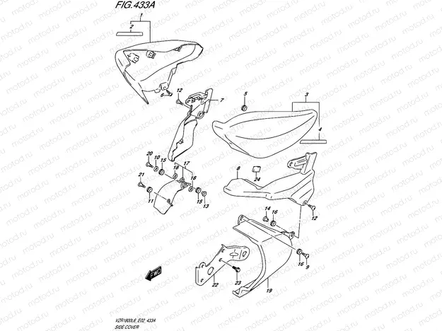 433A - SIDE COVER (VZR1800L6 E19)