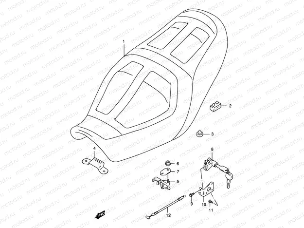 43A - SEAT (MODEL Y/K1)