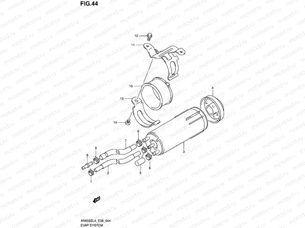 44 - EVAP SYSTEM