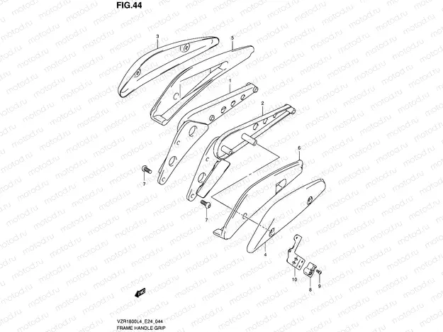 44 - FRAME HANDLE GRIP