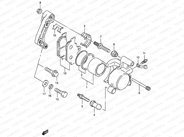 44 - FRONT CALIPER