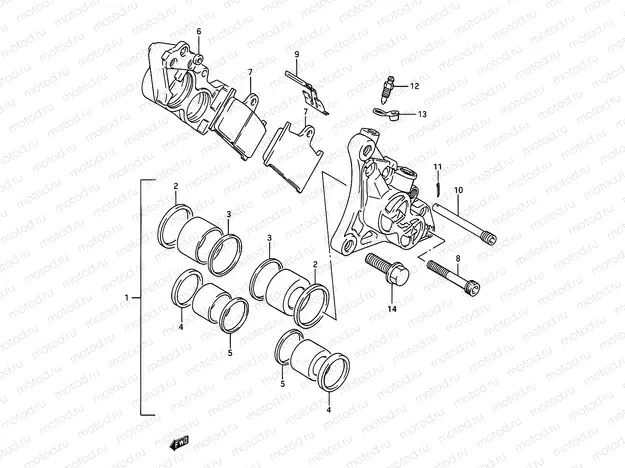 44 - FRONT CALIPERS