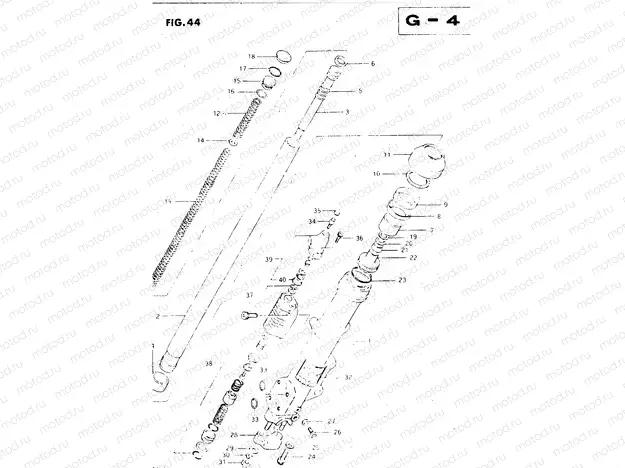 44 - FRONT LEFT DAMPER