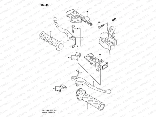 44 - HANDLE LEVER