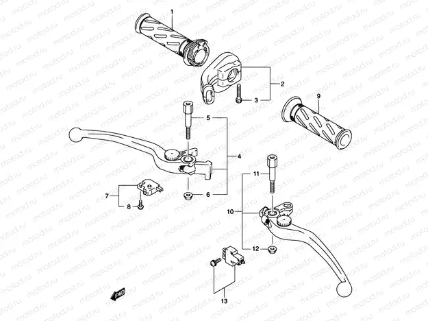 44 - HANDLE LEVER