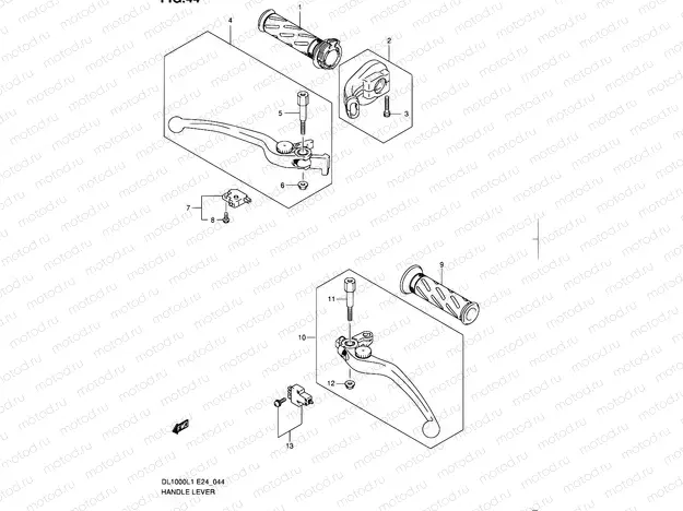 44 - HANDLE LEVER