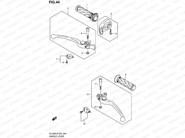 44 - HANDLE LEVER