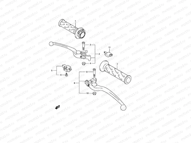 44 - HANDLE LEVER