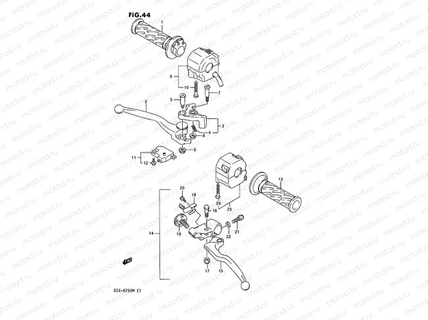44 - HANDLE SWITCH