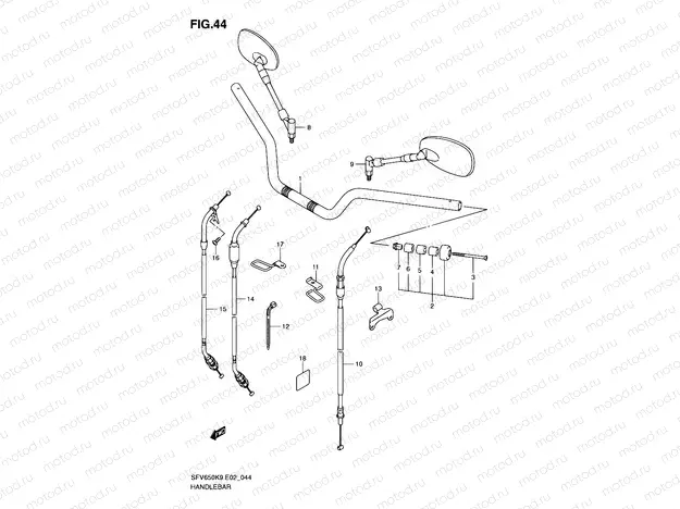 44 - HANDLEBAR