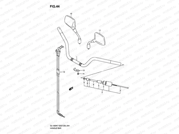 44 - HANDLEBAR