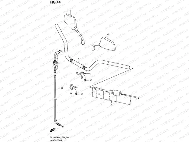 44 - HANDLEBAR