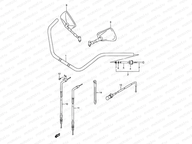 44 - HANDLEBAR