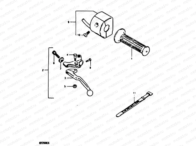 44 - LEFT HANDLE SWITCH