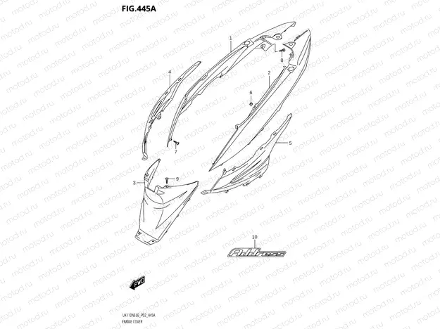 445A - FRAME COVER