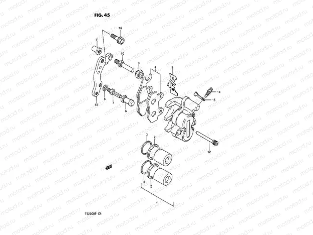 45 - FRONT CALIPER