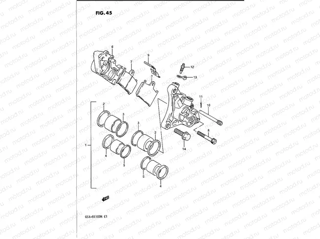 45 - FRONT CALIPERS