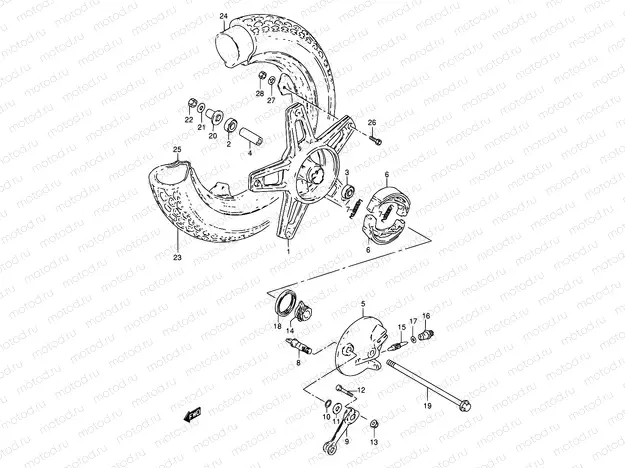 45 - FRONT WHEEL