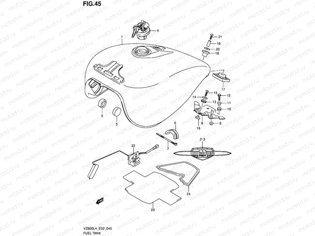 45 - FUEL TANK