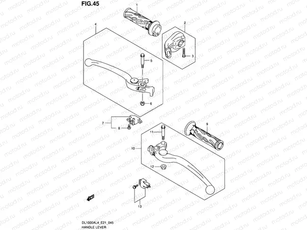 45 - HANDLE LEVER