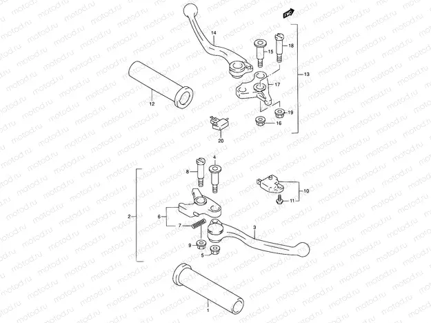 45 - HANDLE LEVER